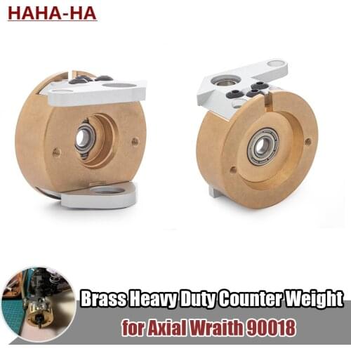 Brass Heavy Duty Counter Weight Front Drive Balance for Axial Wraith 90018 RC Crawler Car Racing Upgrade Parts