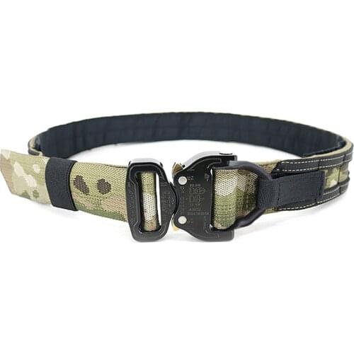 Ronin Tactical Senshi Belt Quick Release Combat Waistband Outdoors Tactics Accessories - Multicam ( MC / RG/ BK/ CB) M L XL