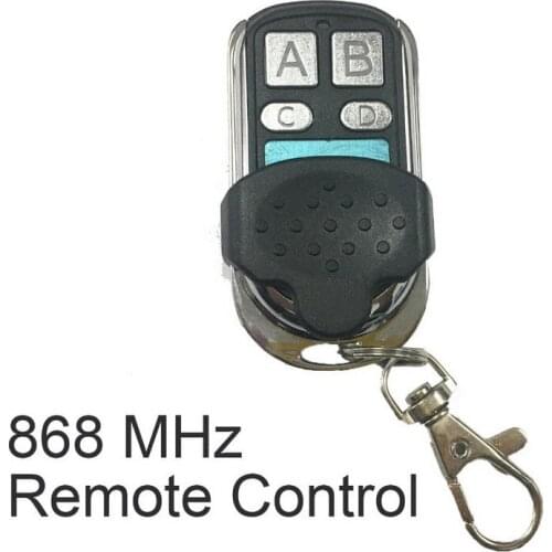 100pcs 868 MHz Universal Remote Control Duplicator Cloning Copying Transmitter Gate Garage Door Opener Switches