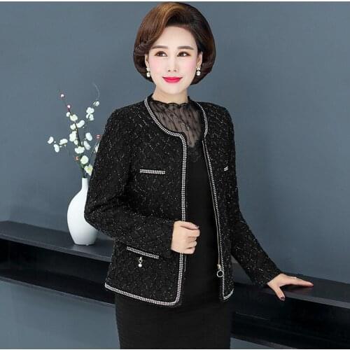 Spring elegant mother jacket coat mom thin jacket women jacket women coat jacket autumn jackets for women coat women Top