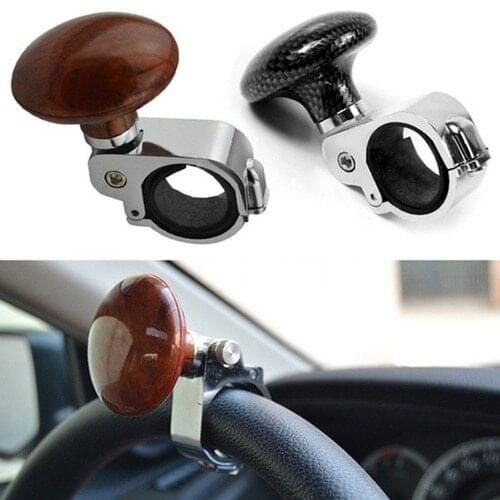1pc car booster steering wheel booster ball adjustable steering high-end metal labor saving ball car accessories