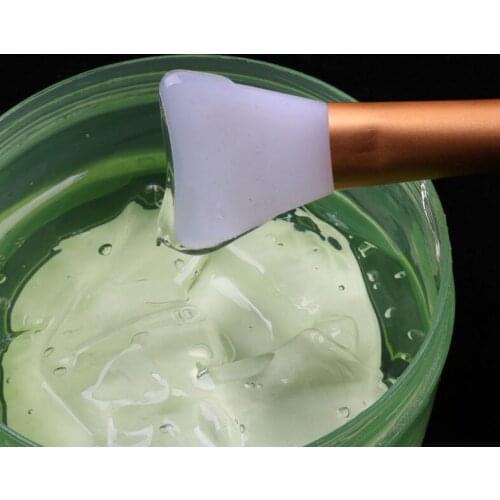 1Pcs Facial Mask Stirring Brush Soft Silicone Cosmetic Makeup Brush Skin Face Care Tool DIY Facial Mask Mud Tool