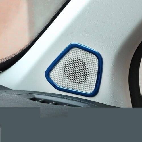 2PCS Stainless Steel Loundspeaker Audio Decorated Frame For Great Wall Haval H2S CAA086