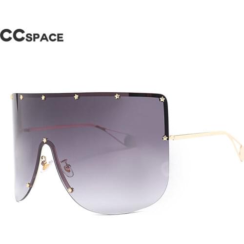 46464 Oversized Goggle Sunglasses Men Women Fashion Shades UV400 Vintage Glasses