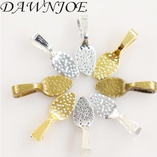 50pcs/lot 15x15mm Oval Leaf Shape Jewelry Scrabble Glue Paste DIY Charms Cabochon Base Pendants Jewelry Finding