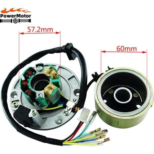 Off-Road Motorcycle Accessories High Speed Motor Kits Stator Rotor Magneto Coil For ZongShen 155CC ZS150 Oil-cooled Engine