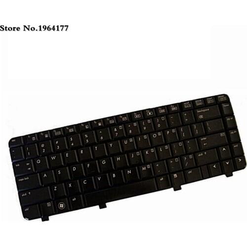 US English Laptop Keyboard For HP For Pavilion DV3-2000 DV3-2100 DV3-2200 DV3-2300 530643-001 NSK-H5Y01 PK1306T2B00 Black White