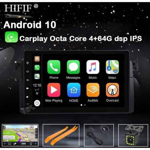 9" IPS 4G DSP Android 10 Car Radio GPS for BMW E46 Sedan Rover 75 1999 2000 2001 2002 2003 2004 MG ZT multimedia player no DVD