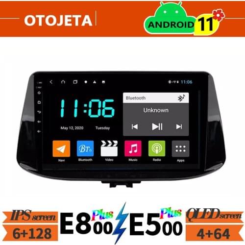 For Hyundai I30 2017 2018 Android 11 Car Radio Multimedia Video Player Navigation GPS 6GB Ram 128GB Rom Autoradio Stereo HU