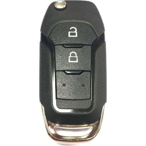 Car Remote Key Fob Case 2 Button for Ford Ranger T6 2015 2016 2017 2018 2019 3 Button ABS Key Fob Case