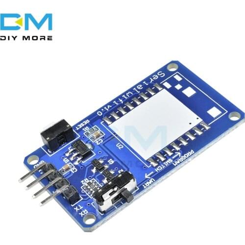 ESP8266 ESP-07 V1.0 TTL Serial Wifi Transceiver Module TCP IP Adatper Board With Antenna for Arduino 4.5-5V