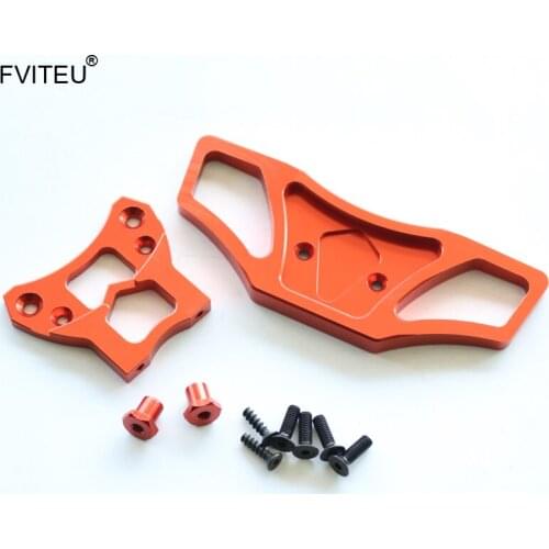 FVITEU CNC alloy front bumper set fits 1/5 HPI Baja 5b ss 5t 5sc Rovan King Motor