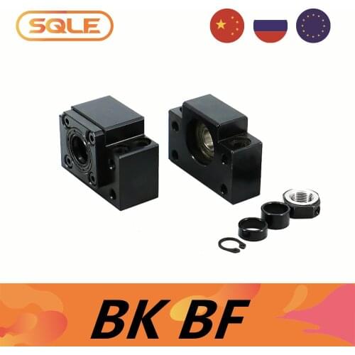 EU warehouse BK10 BF10 BK12 BF12 BK15 BF15 SFU1204 SFU1605 SFU2005 Ball Screw End Support