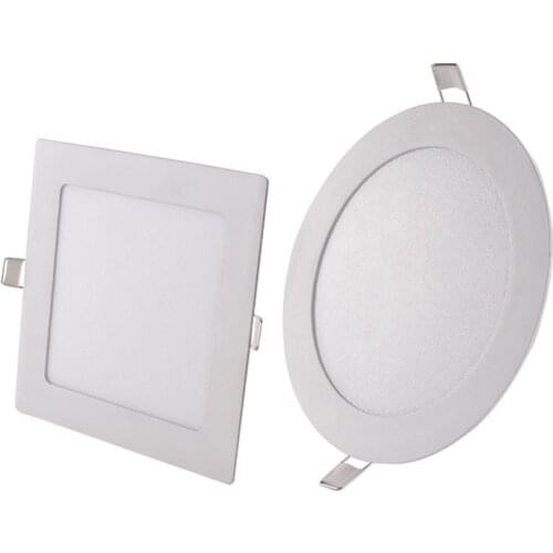 24W Square LED Ceiling Light Recessed Kitchen Bathroom Lamp AC220V LED Down light Warm White/Cool White
