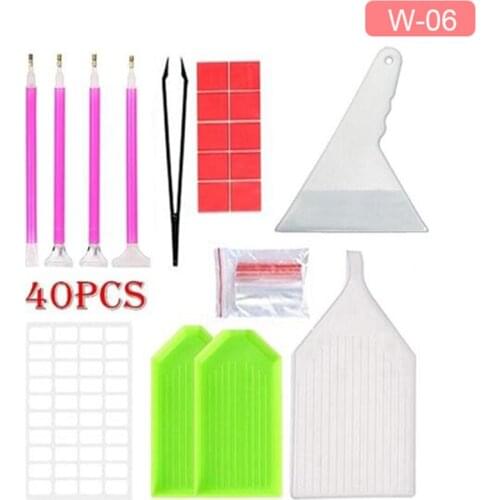 Multi-function 5D DIY Diamond Painting Tools Stitch Kits Embroidery Painting Accessories Point Sticking Drill Pen Tools Set