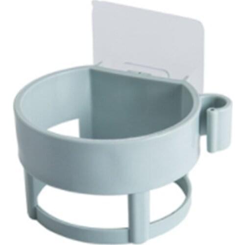 Wall-mounted Hair Dryer Holder Storage ABS Bathroom Shelf Hairdryer Holder Rack Organizer For Hairdryer Shelf Multicolor options