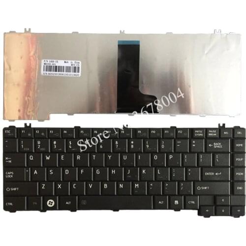 New laptop keyboard for toshiba Satellite C600D L640 L600 L600D L630 C640 C645 L700 L640 L730 L635 US laptop keyboard