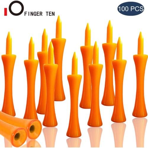 100 Pcs Training Golf Tees Plastic for Driver 32mm 39mm 45mm 51mm 58mm 70mm Long Castle Tee Unbreakable Tool Drop Shipping