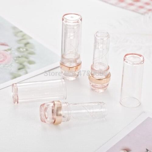 20/30/50pcs 12.1mm Empty Lip Balm Tubes Container Lipstick Fashion Cool Lip Tubes Lipstick Tube Transparent Color