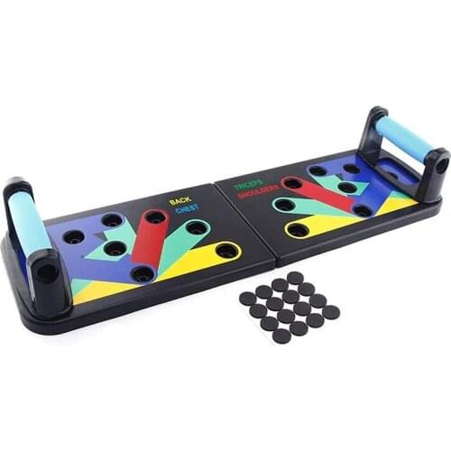 Push Up RACK Training Board Multifunctional Portable System Push-up Bracket Board Home Fitness Abdominal muscle strength board