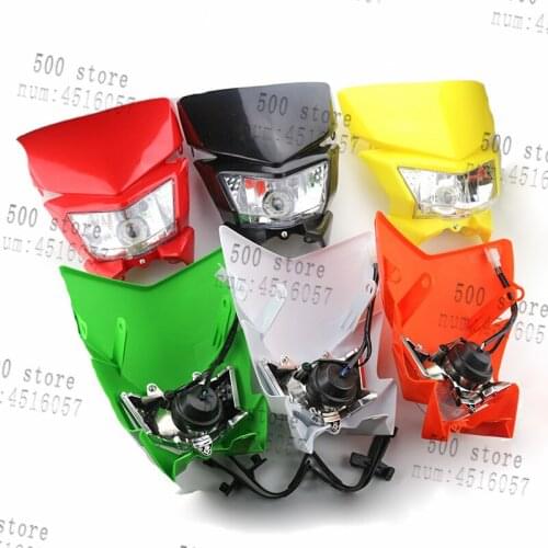 High quality Universal Headlight Fit FOR kawasaki KLX 110 KLX 150 KLX 250 Off Road Dirt Pit Bike Motocross motorcycle