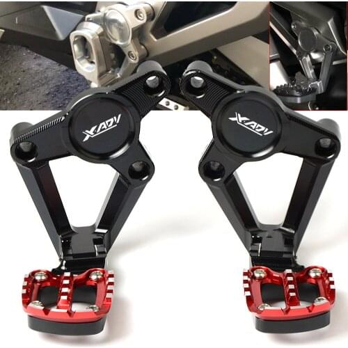 XADV Rear Foot Pegs Footrest Passenger Rear foot Set Motorcycle Accessories For HONDA X ADV XADV X-ADV 750 2017 2018