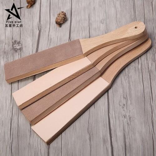 1pcs Polishing Swing Knife Cutting Plate Double Tanned Leather DIY Leather Handmade Tools