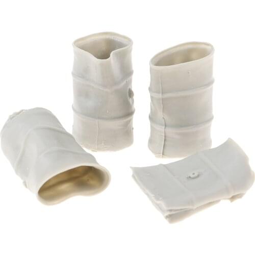 200L 1:35 Resin Soldier Scene Sand Table Accessories Abandoned Old Oil Drum