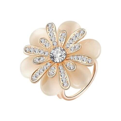 2021 Camellia opal Flower crystal Scarf Wedding Brooch Chic Women Lady Scarf Clip Buckle Jewelry Scarves Buckle Accessory