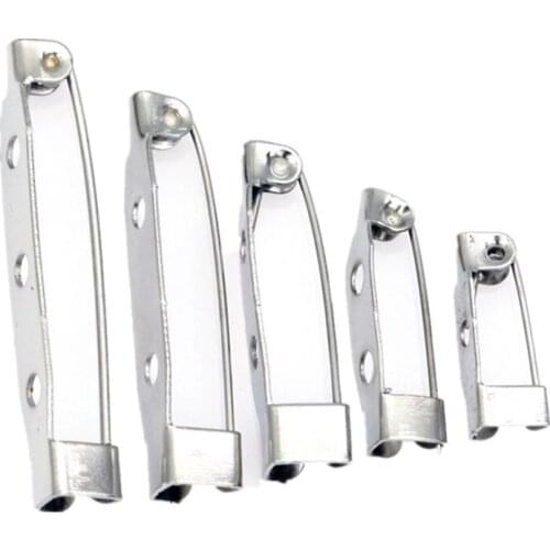 30pcs Brooch Base Back Bar Pins Findings Jewelry Making White K Tone Iron Metal Brooch Pin Back Handmade DIY Jewelry Accessories