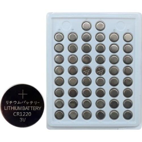 5PCS/LOT CR1220 1220 Button Cell Battery lithium battery /best quality