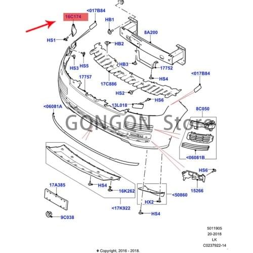 CAR is applicable to 2013 administrative sheet metal bracket 2013-2021lan dro verra nge rov er bracket, mudguard fixing bracket