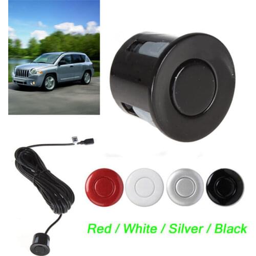 22mm Weatherproof Rear / Front View Car Parking Sensor - 4 Optional Colors