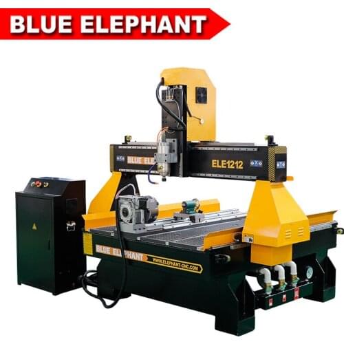 Wood furniture industry woodworking 1212 rotary axis cnc router machines for wood door suitable for Europe market