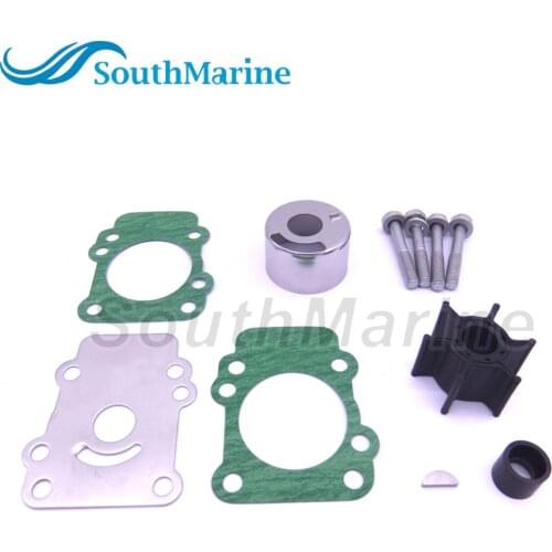 Boat Motor 682-W0078-A1 Water Pump Repair Kit without Housing for 9.9HP 15HP Outboard Engine, 18-3148 Sierra Marine