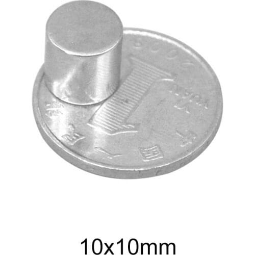 5/10/20/30/50pcs 10x10 mm Rare Earth Magnets Dia 10x10mm Round Neodymium Magnet Strong 10mmx10mm Permanent Magnet Disc 10*10