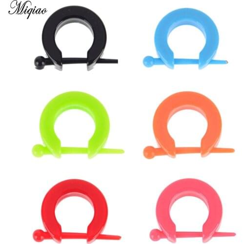 Miqiao 2 Pcs Acrylic Auricle Ear Augmentation Body Piercing Jewelry 1.6mm