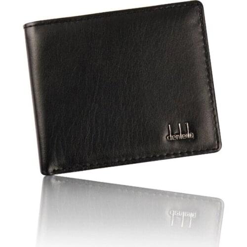 Upscale Upgrade Ultra Thin Mini Wallet Men Women Business PU Leather Small Wallets Coin Purse Credit Card Holder Wallets
