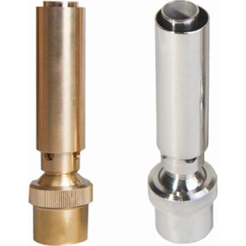 3/4" 1" 1.5" Brass Air-Blended Bubbling Jet Fountain Nozzles Spray Head For Garden Pond