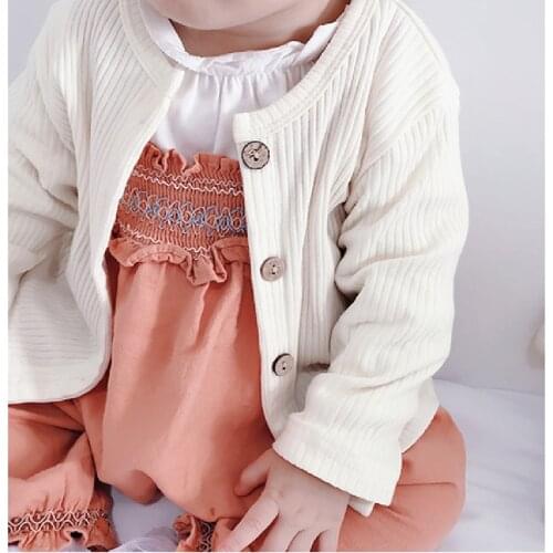 Newborn Baby Clothes Girl Cardigan Coat Autumn Knitted Toddler Boy Cardigan Girl Jacket Cotton Baby Sweater Super Soft Outerwear