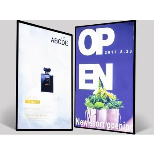 A4 menu board led menu glass menu board light box
