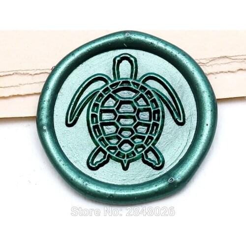 Sea Turtle Seal Stamp,underwater ocean seal stamp,Party Wax Seal Stamp Kit, wedding invitation seals,gift packing Party seal