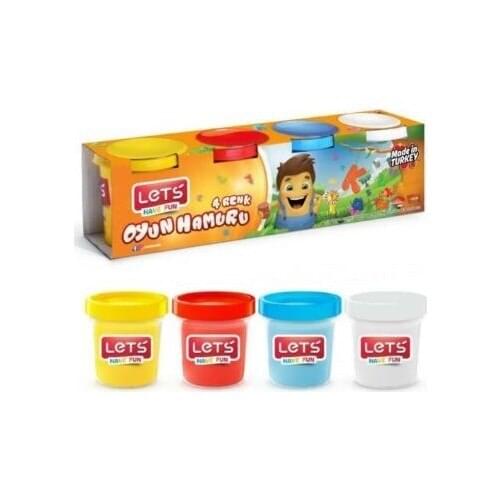 GOOD QUALITY PLASTICINE 4 COLOR 600GR