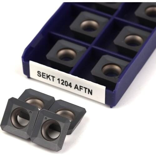 SEKT1204 AFTN LT30 Milling Insert carbide Milling Turning Tools inserts sekt 1204 Blade cutter CNC Machining