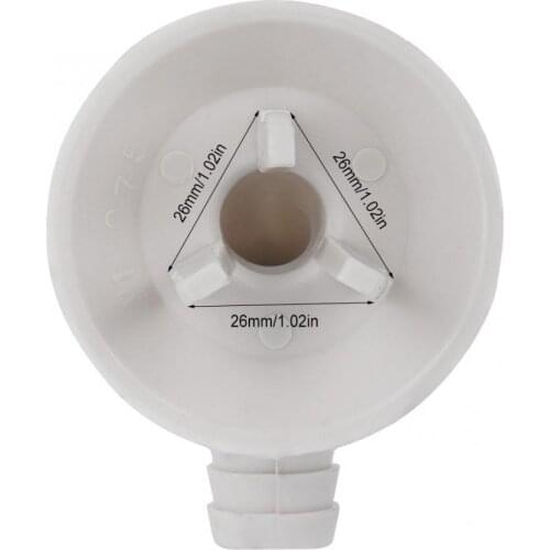 26mm Air Conditioning Elbow Drain Nozzle Outside Device Draining Water Pipe Connector Professional Manufacturing