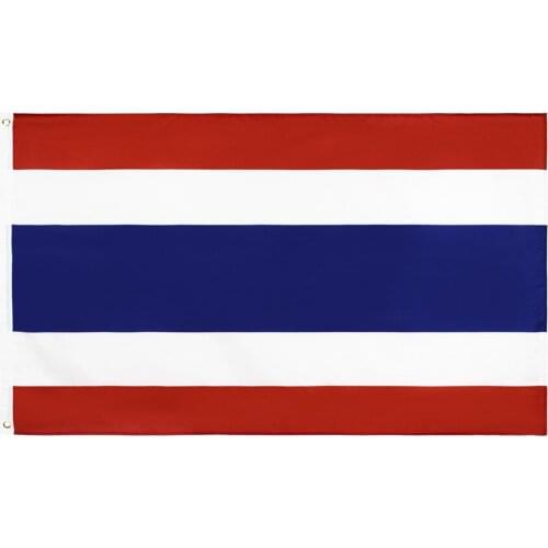Thailand National Flag Football Banner Polyester Flag 90*150cm For Festival Home Garden Decoration Party Supplies