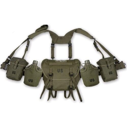M1956 Equipment 1956 long Pouch 1956 Bag Replica WW2 Us Army Korean War sport equipment