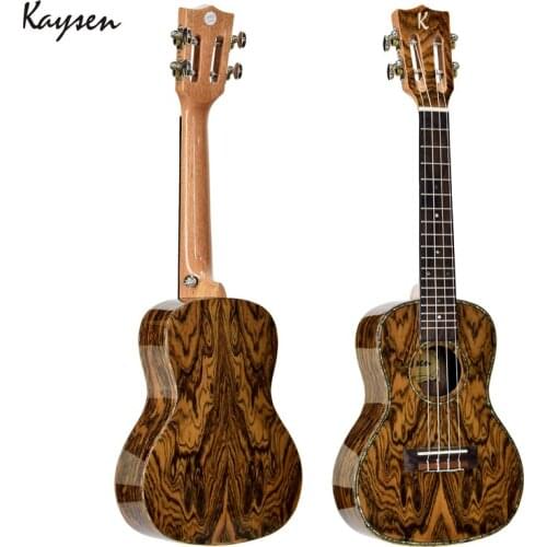 Kaysen 23 inch Ukulele Top Quality Cordia Natural Texture 4Strings Hawaii Guitar for Concert Ukulele Ukelele JUK01