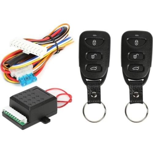 Universal Car Remote Central Door Lock Locking Alarm Keyless Entry System Central Locking with Remote Control Car Alarm Systems