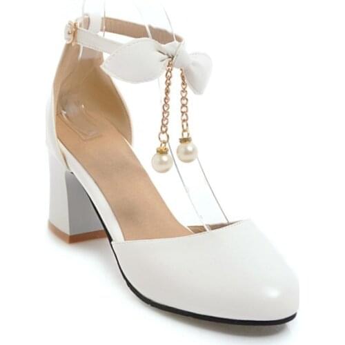 Big Size 11 12 13 ladies high heels women shoes woman pumps Round head Package the heel Package toes Thick with Single shoes